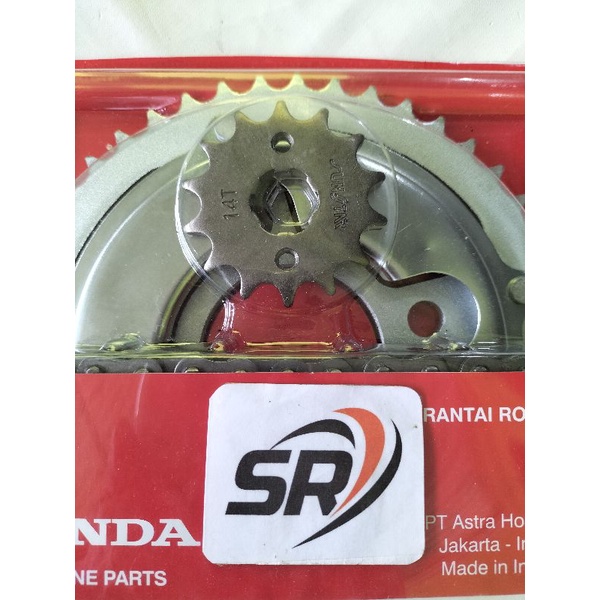 Gear set komplit (KEH) Honda original megapro lama Primus  GL pro max neotex GL pro