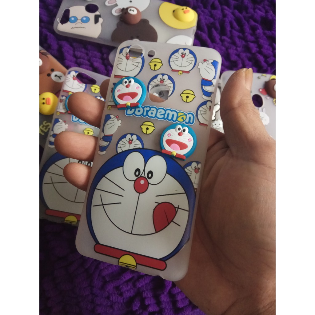 CASE LINE BEAR 3D VIVO V7 ASLI  CASE MOTIF CASE VIVO V7 KARAKTER