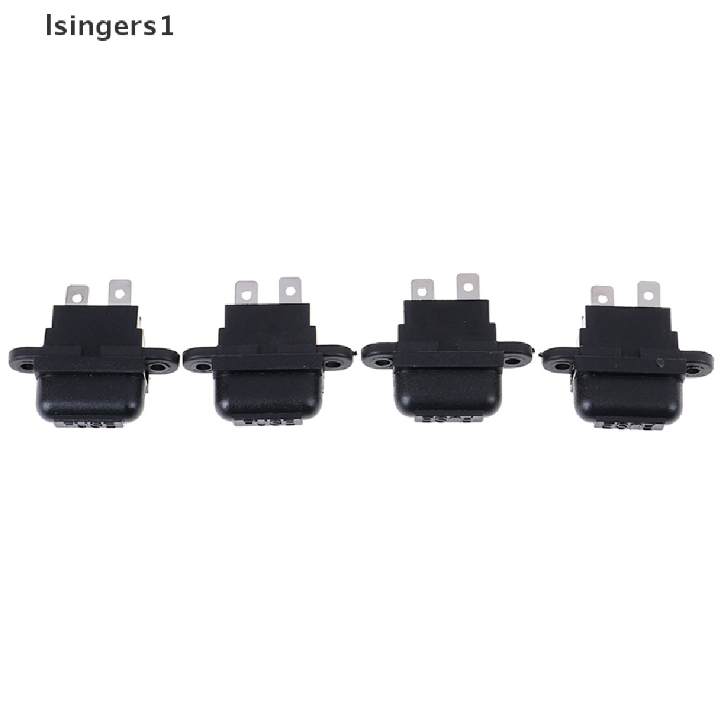 (lsingers1) 5pcs Kotak holder Sekring Gepeng 30A Amp Untuk Mobil / Perahu / Truk
