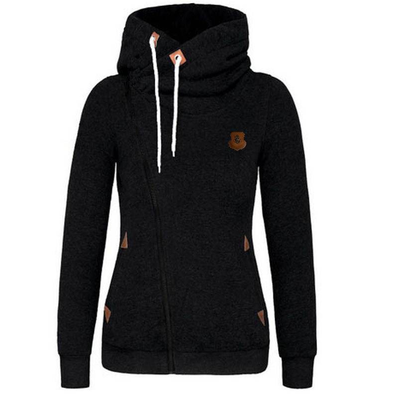 hoodie black polos