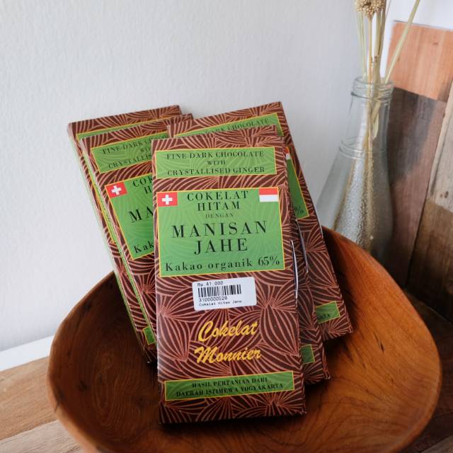 

Cokelat Monnier Cokelat Hitam - Manisan Jahe 80 gr
