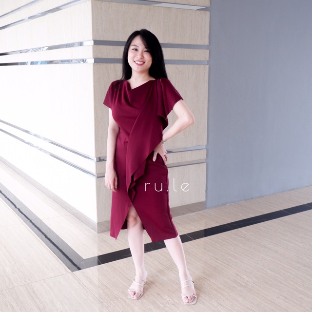 RULE LABEL Marlene Dress - Dress Wanita