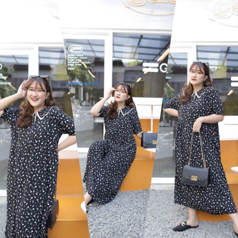 Daster ANDIN/Daster KOREA/Daster kerah renda/Dress korea/homedress korea/daster busui/daster rayon-Vanda