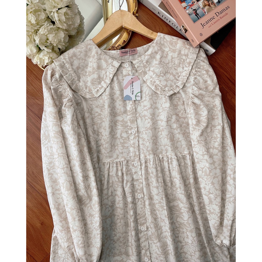 Haidee & Orlin - Yoona mocca vintage