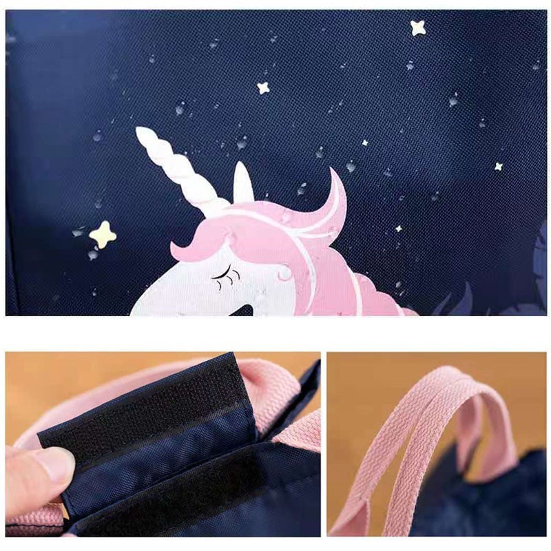 Tas Bekal Makanan Anak Dewasa Lunch Bag Besar Tahan Panas Karakter Lucu Unicorn Murah Kotak Tempat Penyimpanan Peralatan Makan Coller Bag