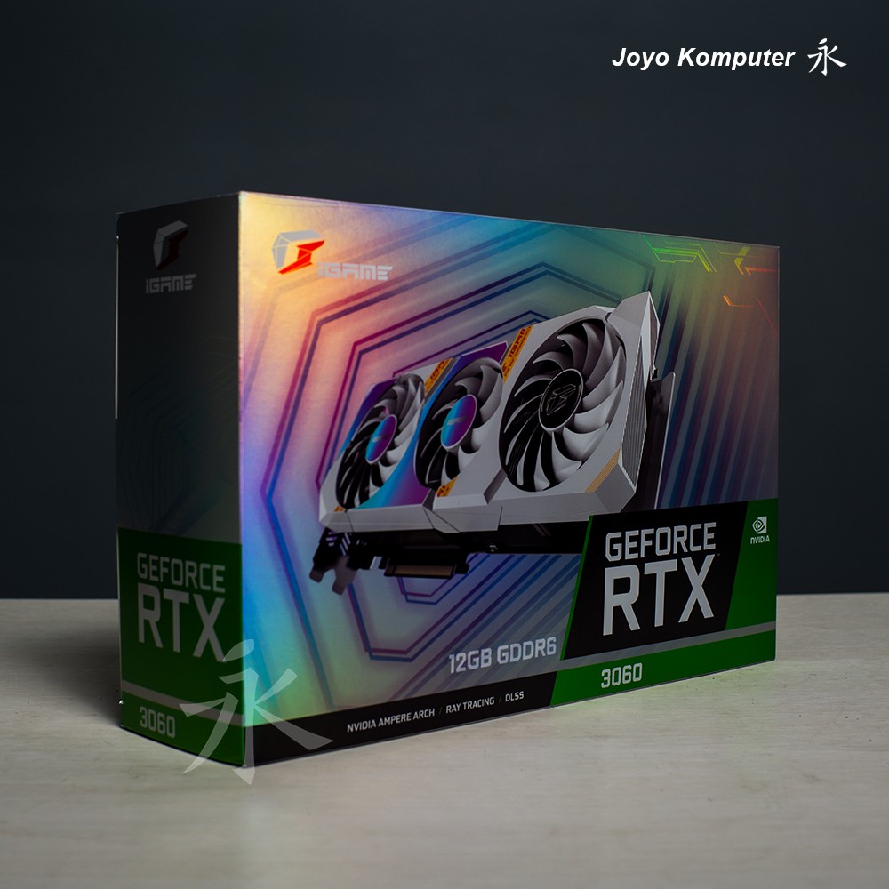 NON LHR Colorful iGame GeForce RTX 3060 Ultra White OC 12G-V