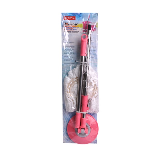 Alat Pel Livina Spin mop Handle set lion star Pel lion star BM 51