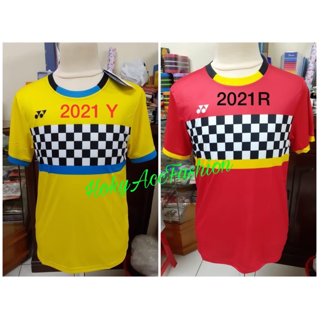Kaos Baju Badminton Yonex Kevin Sanjaya / Marcus Gideon Premium Import
