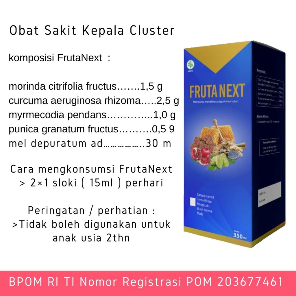 Obat Sakit Kepala Cluster-frutanext