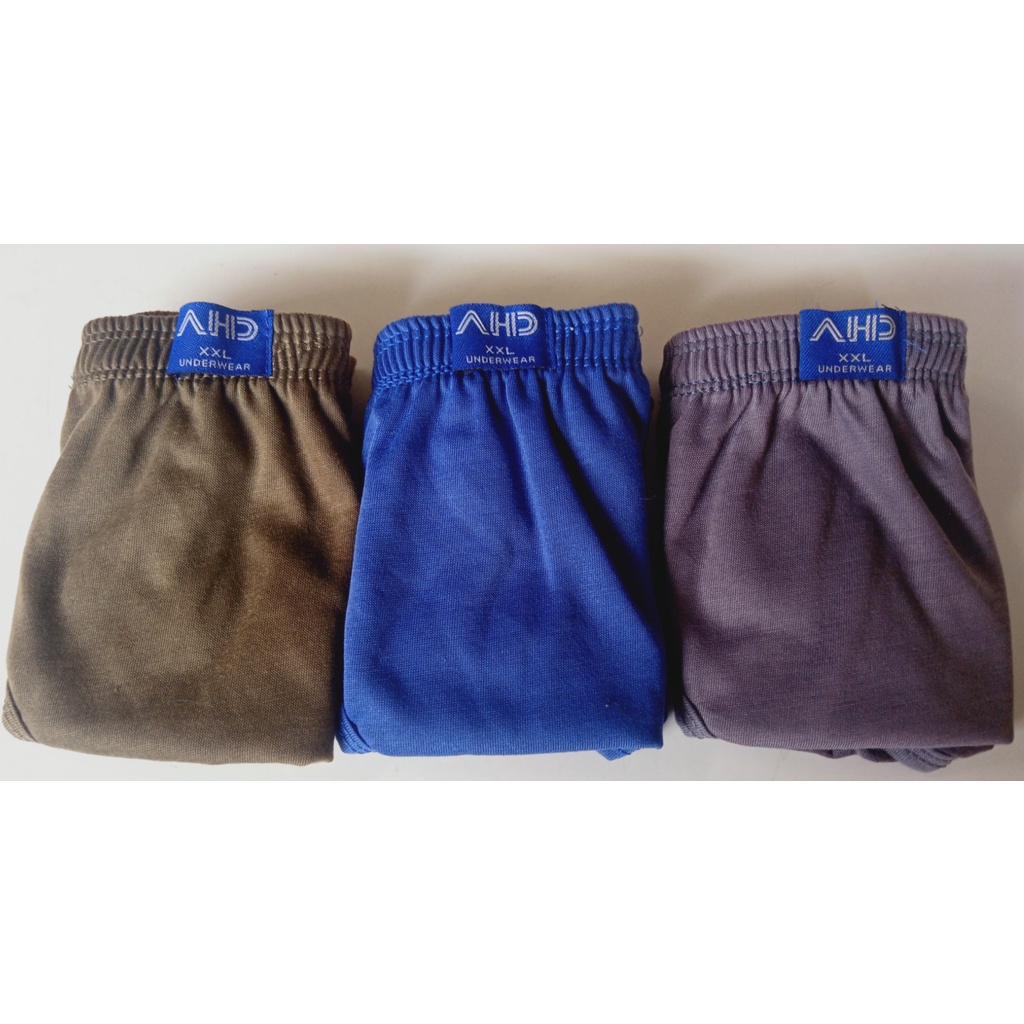 3 Pcs Celana Dalam Pria / CD Pria / Sempak Pria/ Underwear Pria AHD Berkualitas COD