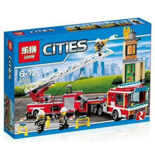 Lego city Fire engine lepin 02086