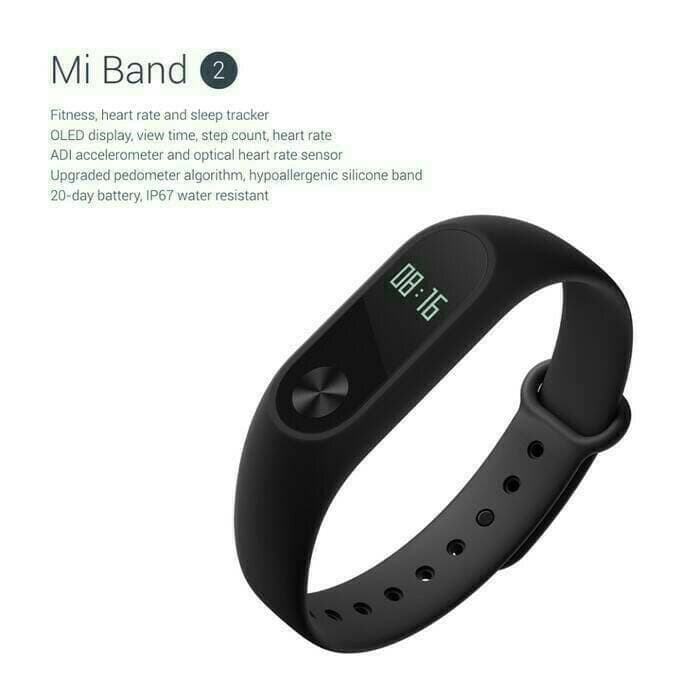 Xiaomi Mi Band 2 Smart Bracelet Heart Rate Monitor Xiaomi Band 2 Mi