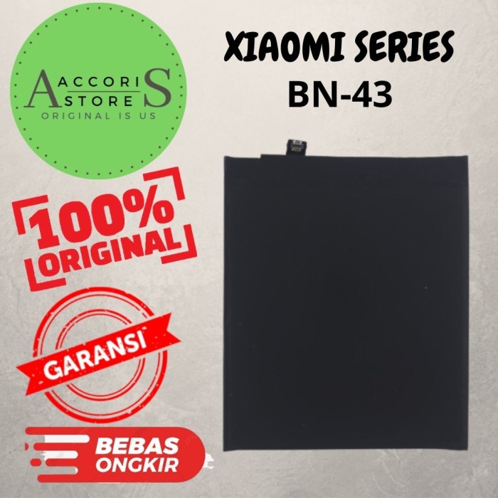 Batre baterai XIAOMI REDMI NOTE 4X SNAPDRAGON  BN-43 ORI 100%  (XIAOMI)