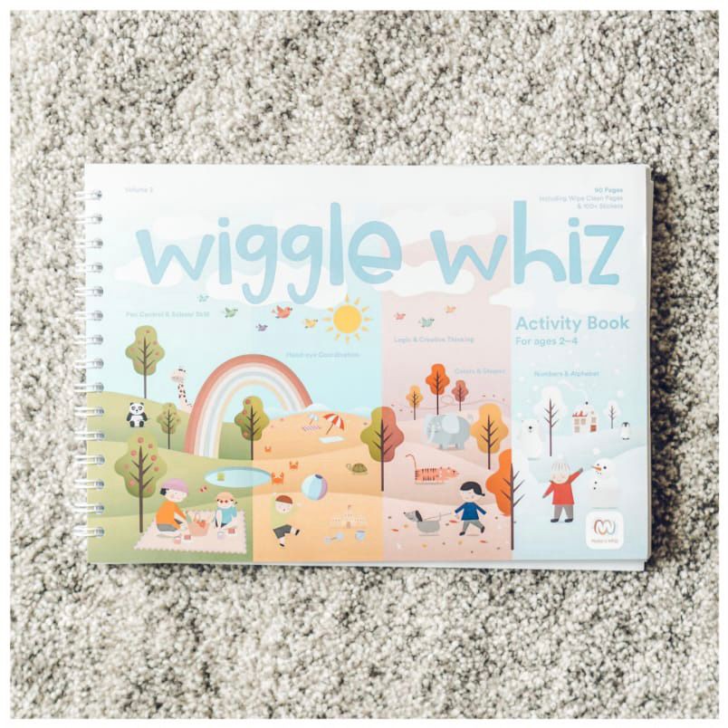 

Little Ally Wiggle Whiz 2 Activity Books