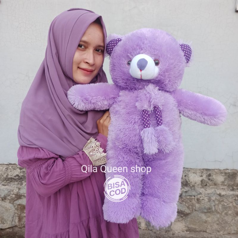 boneka BEAR syal TANGGUNG 50CM