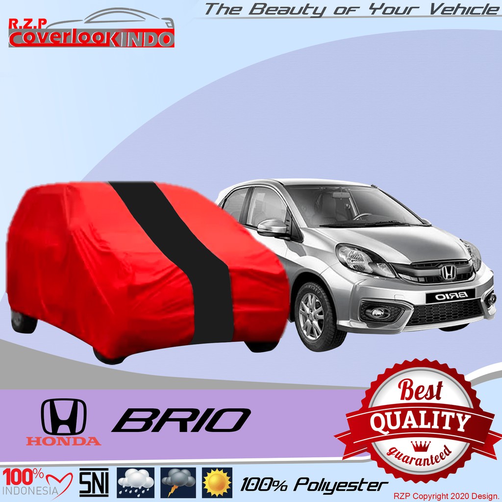 COVER MOBIL BRIO SELIMUT MOBIL BRIO SARUNG MOBIL BRIO BAHAN TEBAL