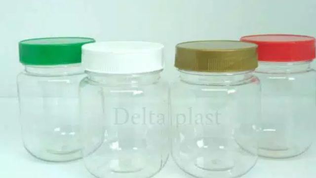 (paket 10 Pcs) Toples Sambal 200 Ml Bulat/toples Selai 200 Ml/toples Bumbu 200 Ml