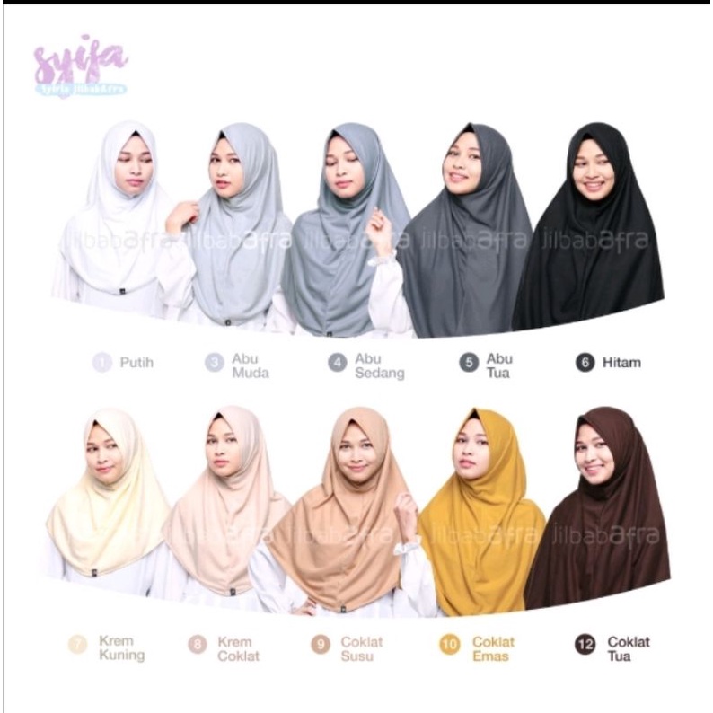 JILBAB SYIFA BY AFRA