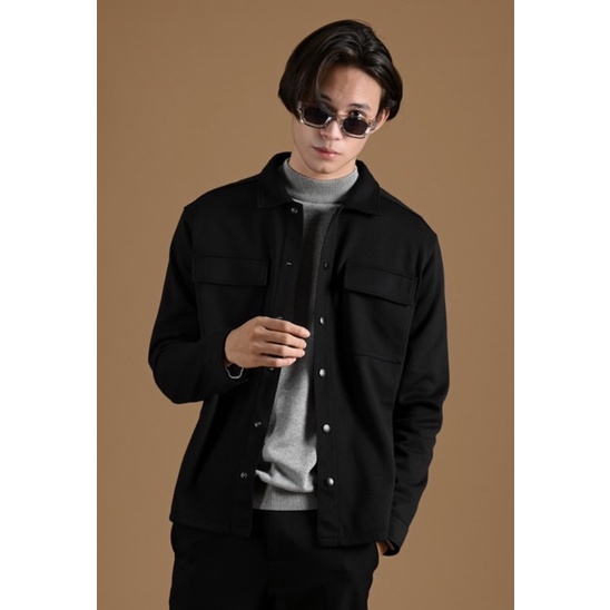 SHACKET JAKET PREPP STUDIO BLACK - SIZE L
