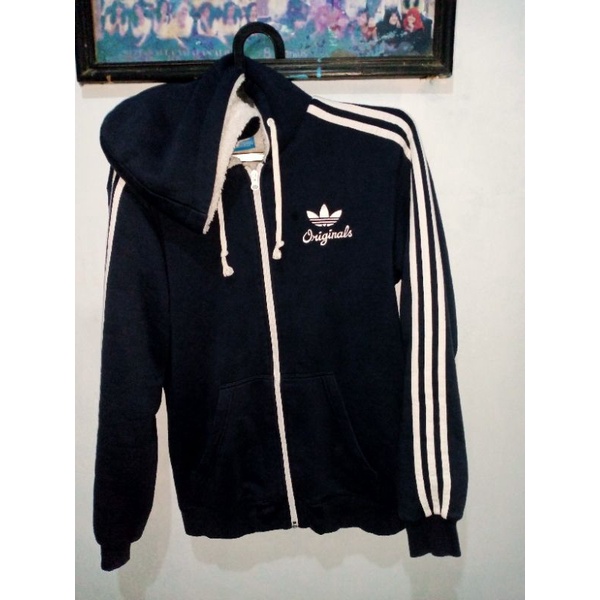 Zip Hoodie Adidas Sherpa