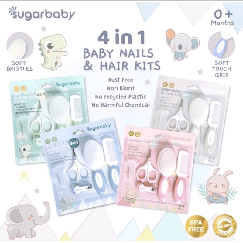 Sugarbaby Nail & Hair Kit 4in1