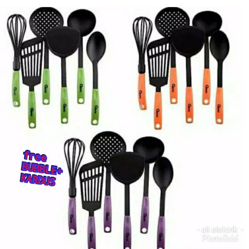 Spatula Oxone OX - 953 6pcs nylon kitchen tool set