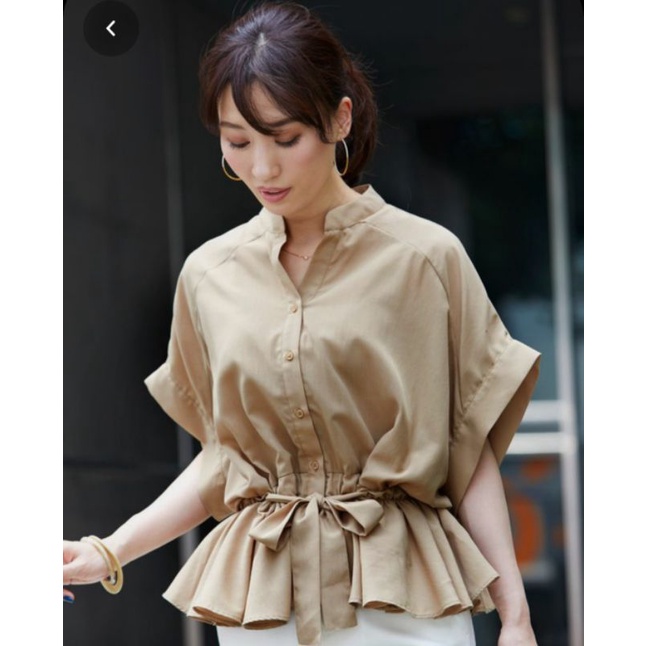 Calee & Clare Hye Rin Top atasan kemeja kerja casual
