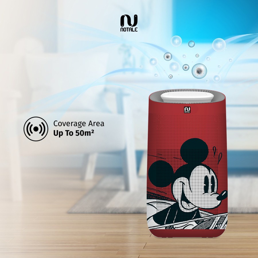 Notale Air Purifier Disney Mickey Edition With HEPA H13 UV Sterilizer