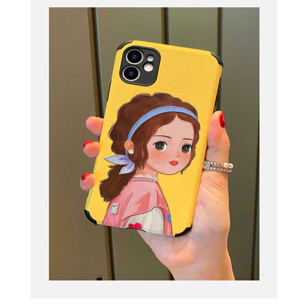 Soft Case Desain Bubble Gum Girl Untuk iPhone 6s Plus 7 8plus XR XSMAX 11 Pro Max 12 12promax 13 13Pro Max