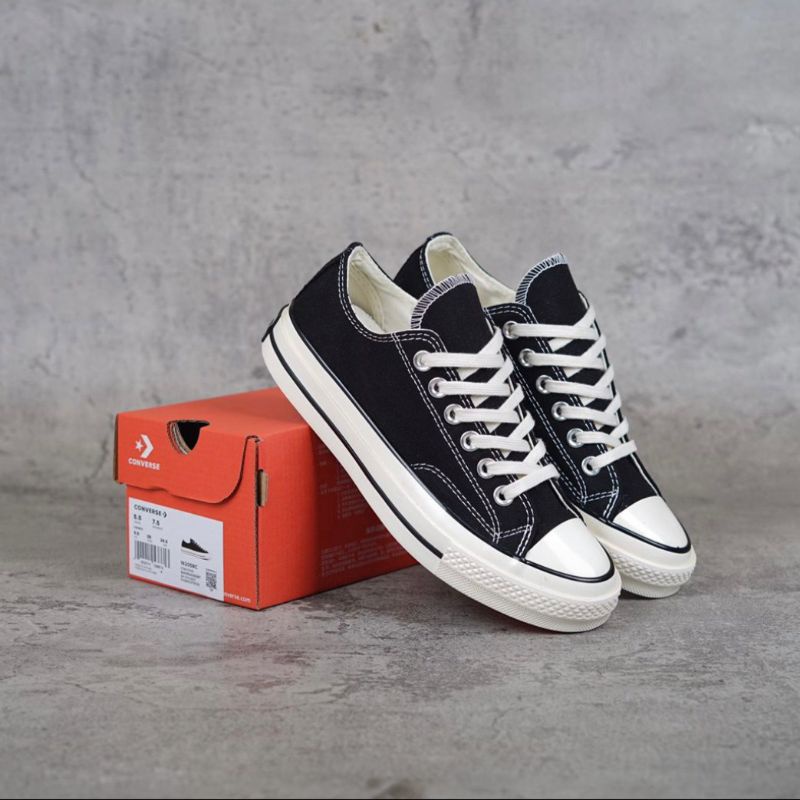 Converse 70s Ox Egret Black White 1:1 double foxing