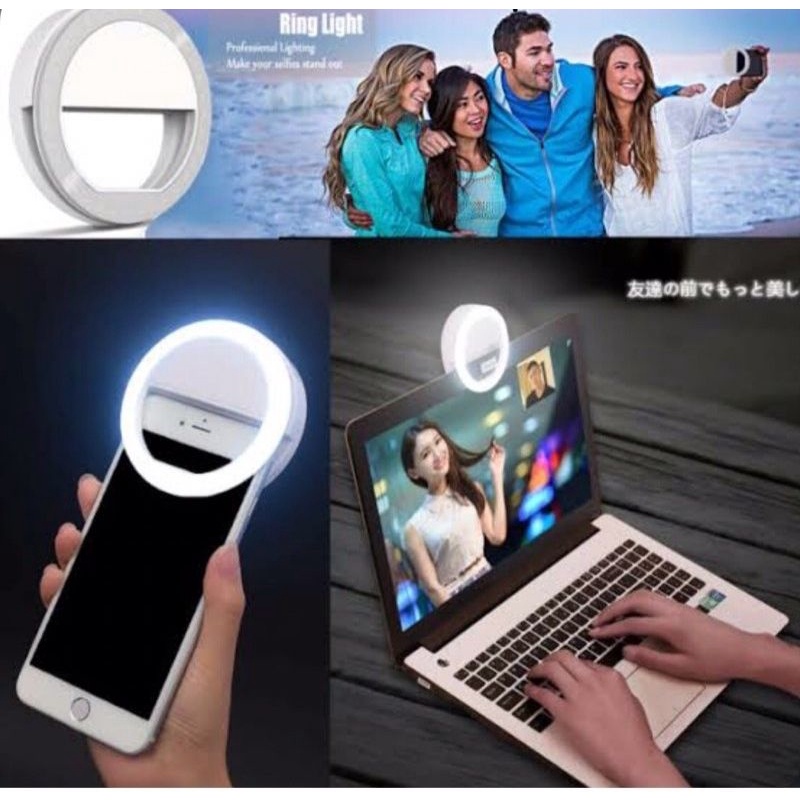 Selfie Ring Light / Lampu Led Selfie / charm eyes / Lampu Selfie