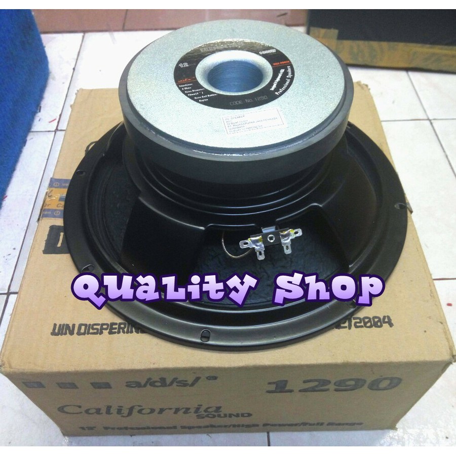 SPEAKER ADS 12 INCH CALIFORNIA 1290 1000 WATT ORIGINAL
