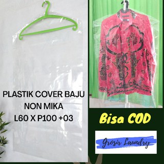 Cover Baju  Jas Gantung 60 x 100 Plastik  Pembungkus  