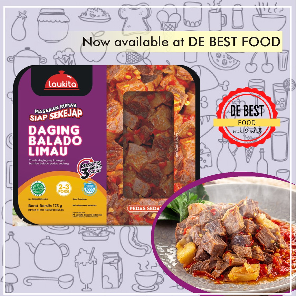 

Laukita Lauk Beku Daging Balado Limau 175 gr