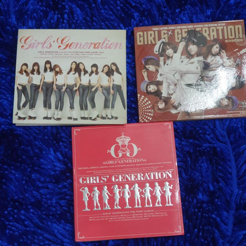 SNSD Album (Girl's Generation, Gee EP, Genie EP)