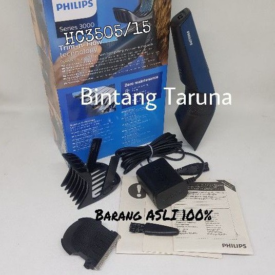 Alat cukur rambut Philips HC3505/15 Hair Clipper Philips series 3000 Original