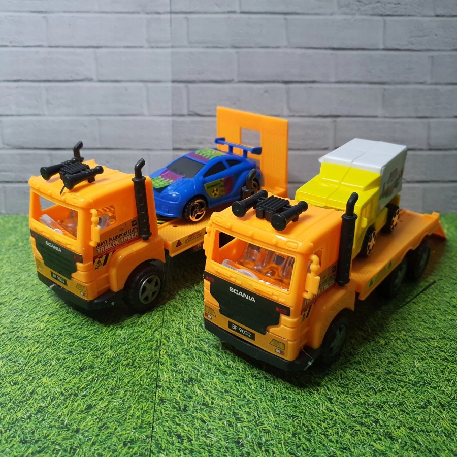 MAINAN MOBIL TRUK MUATAN MOBIL BOX ANAK EDUKATIF - MAINAN KADO