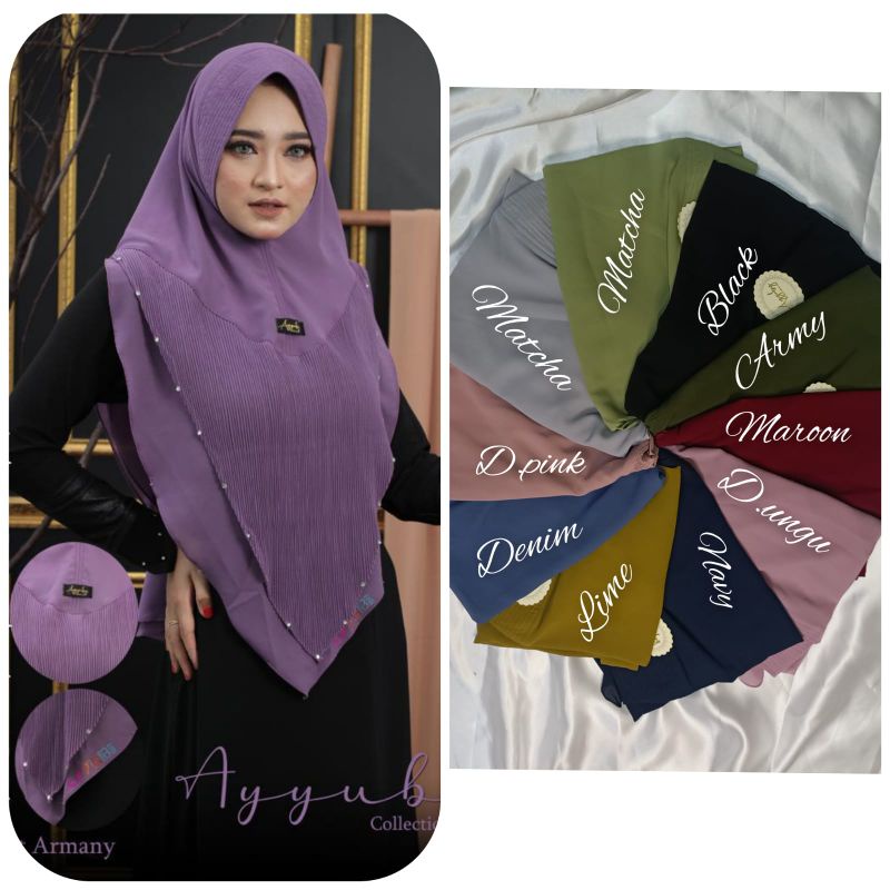 HIJAB RASTY POLOS ORI AYYUBY