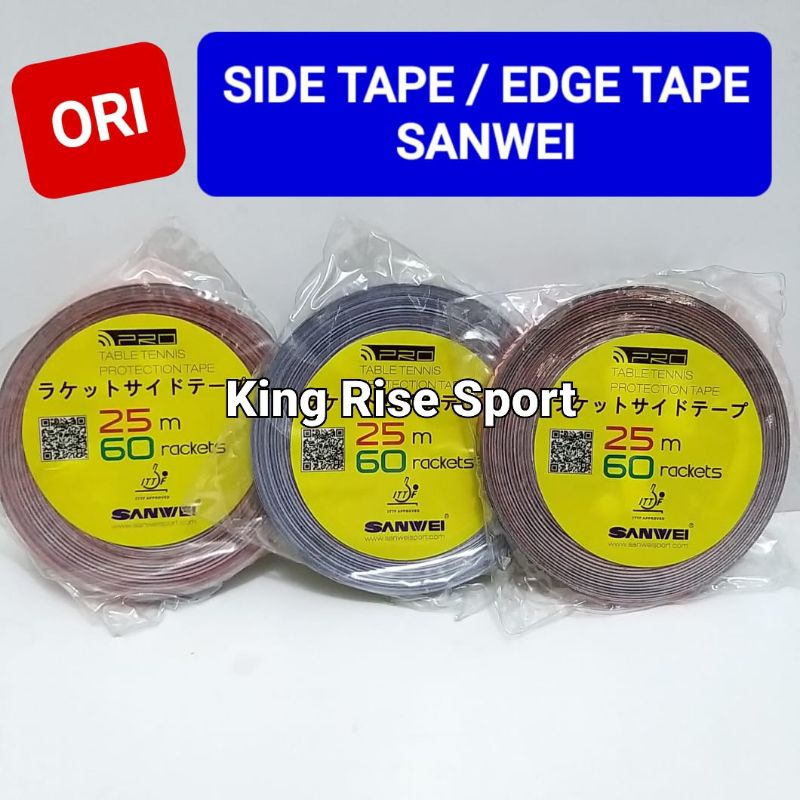 Bet Pingpong/ Tenis Meja Sanwei Edge Side Tape
