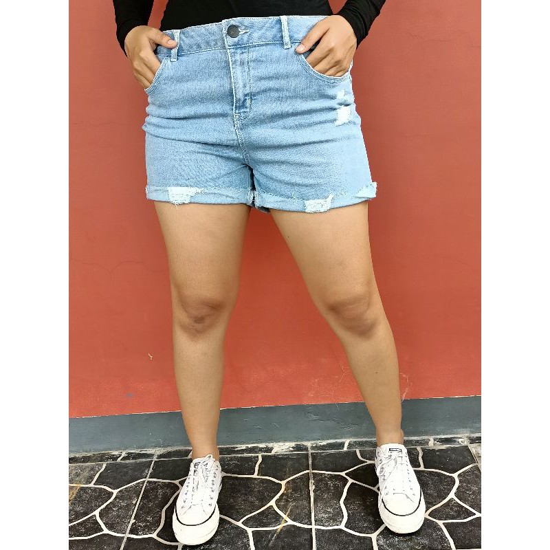 ANKO DENIM HOT PANTS