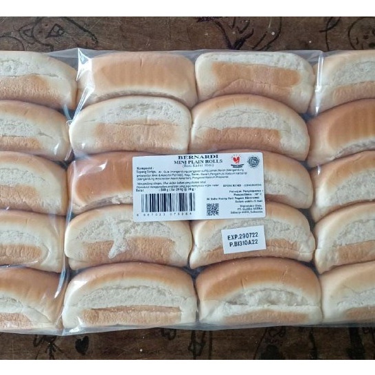 

BENARDI ROTI KECIL HOTDOG PLAIN ISI 20