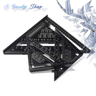 

Penggaris Siku Tukang Sudut 90 Derajat Mistar Model Triangle Ruler Aluminium 7 inch Tukang Kayu Bangunan Kegiatan Sekolah Arsiek