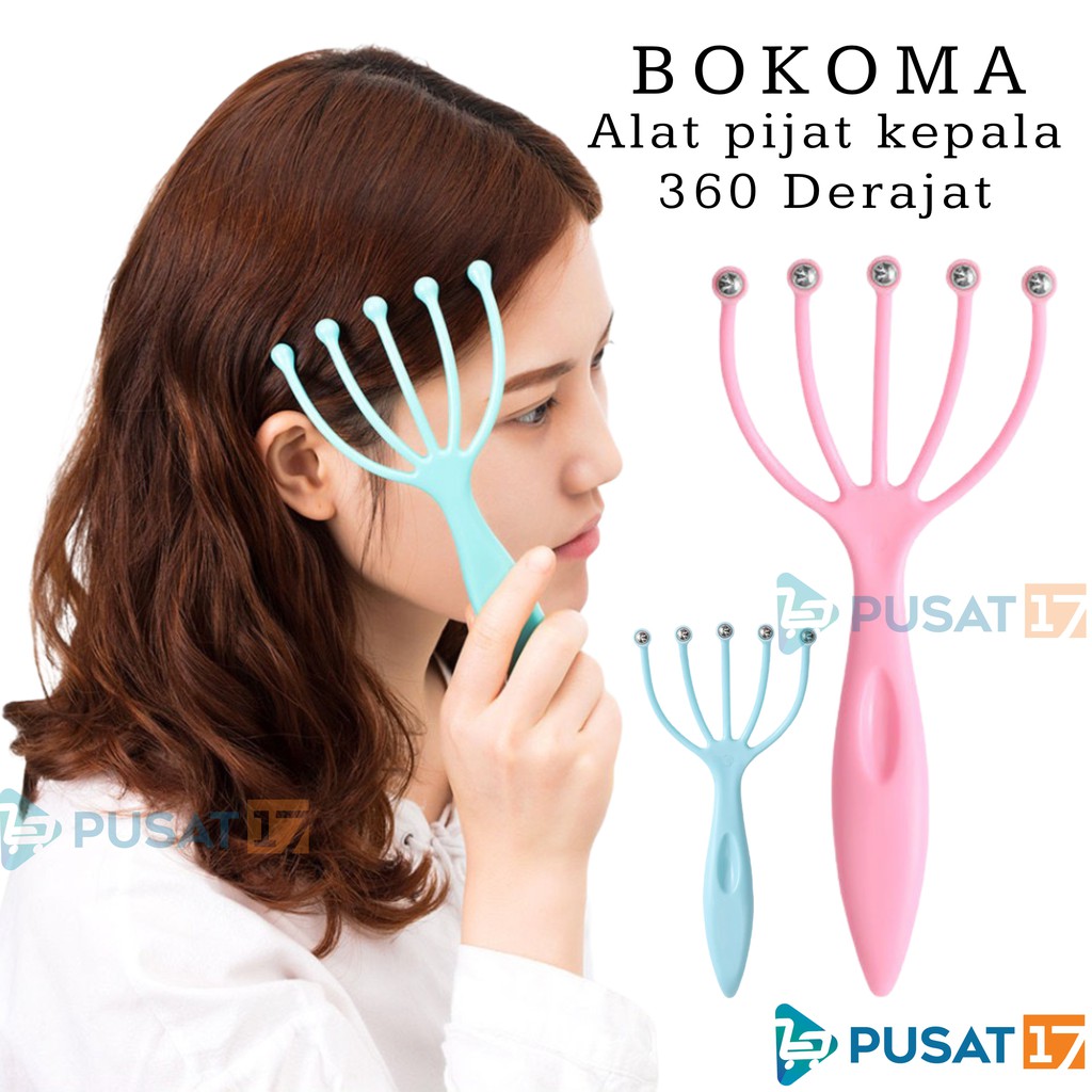 Jual Alat Refleksi Kepala Badan Bokoma Alat Pijat Kepala Terapi Kepala Dan Badan Head Massager 0876