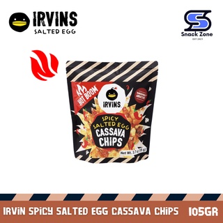 Jual IRVINS Spicy Salted Egg Cassava Chips (Singapore) - (105gr