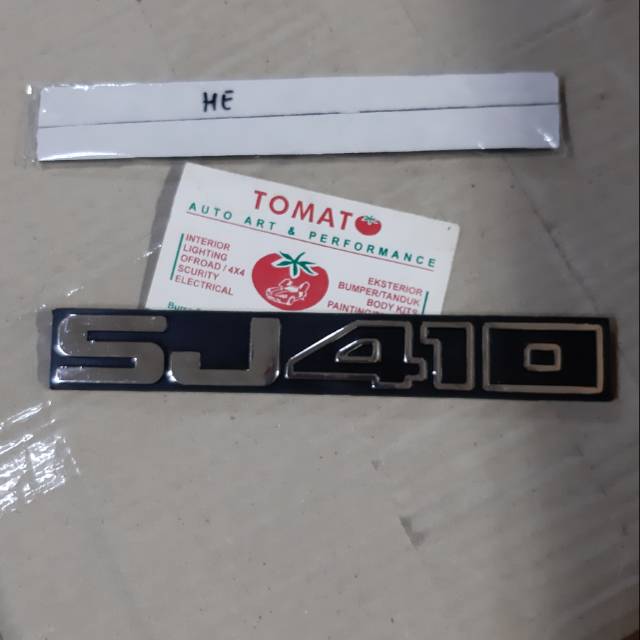 Emblem stiker sj410 katana logo sj 410