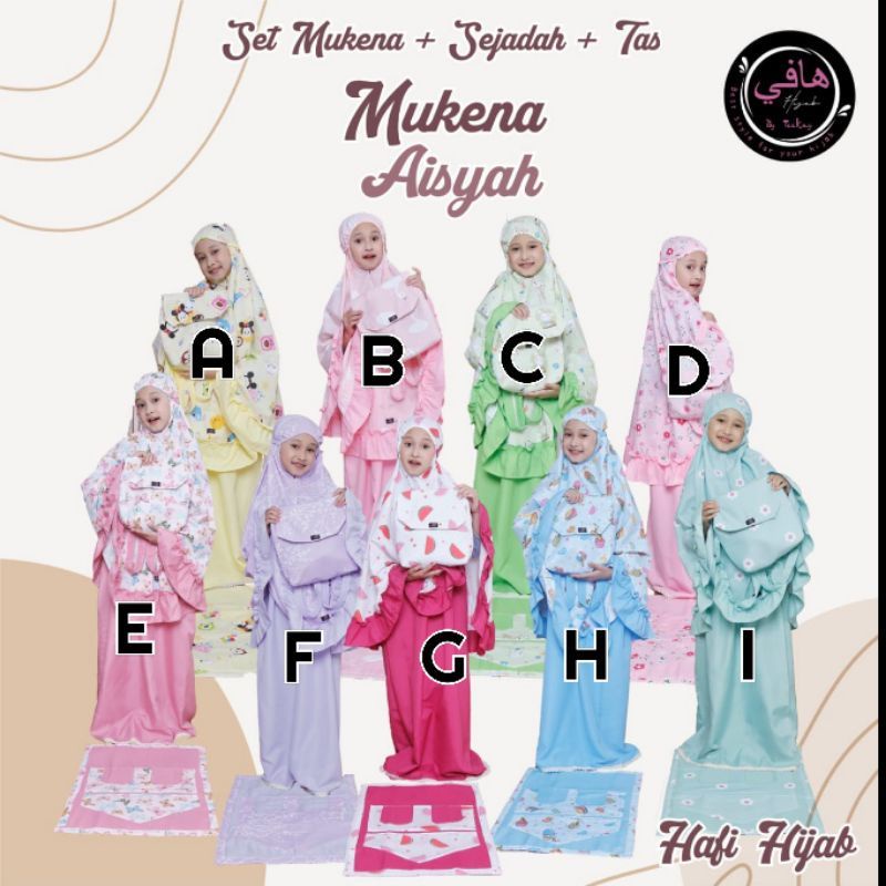 Mukena Anak Aisyah By Hafi Hijab