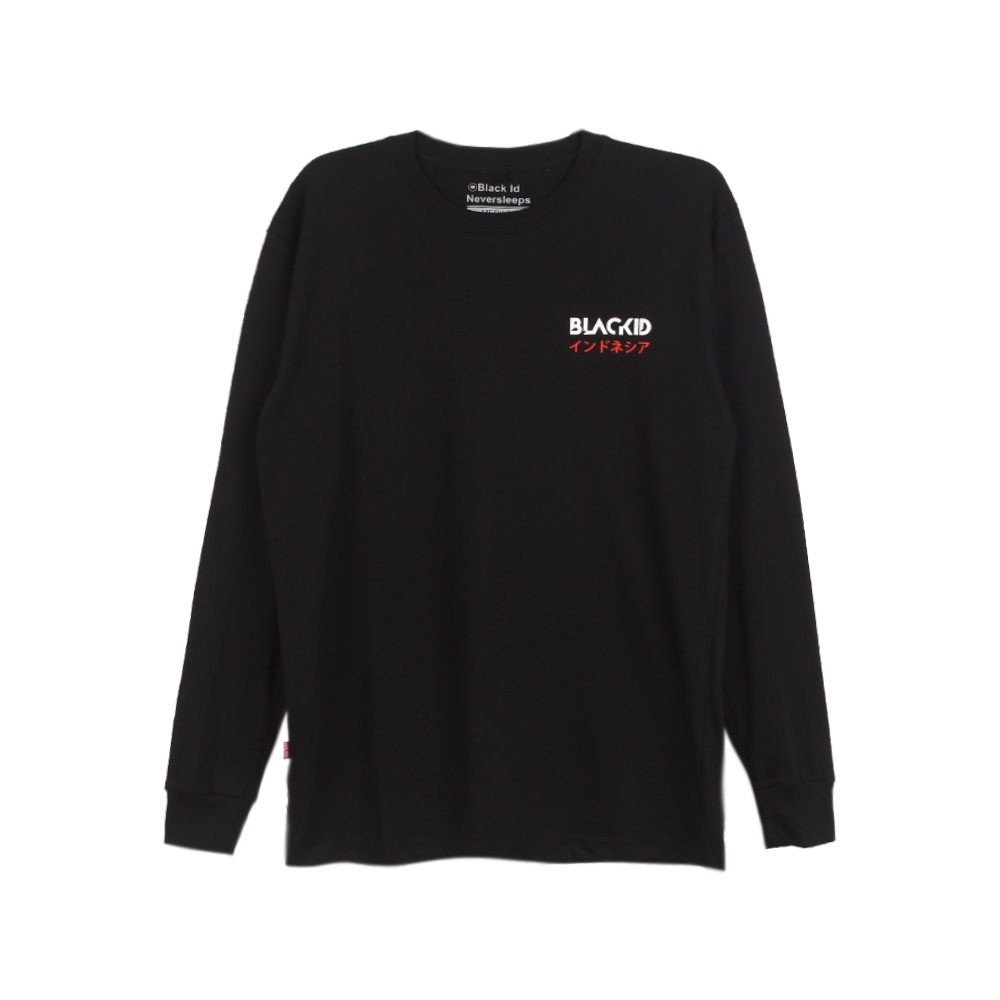 Black ID - T Shirt Longsleeve Black Japan