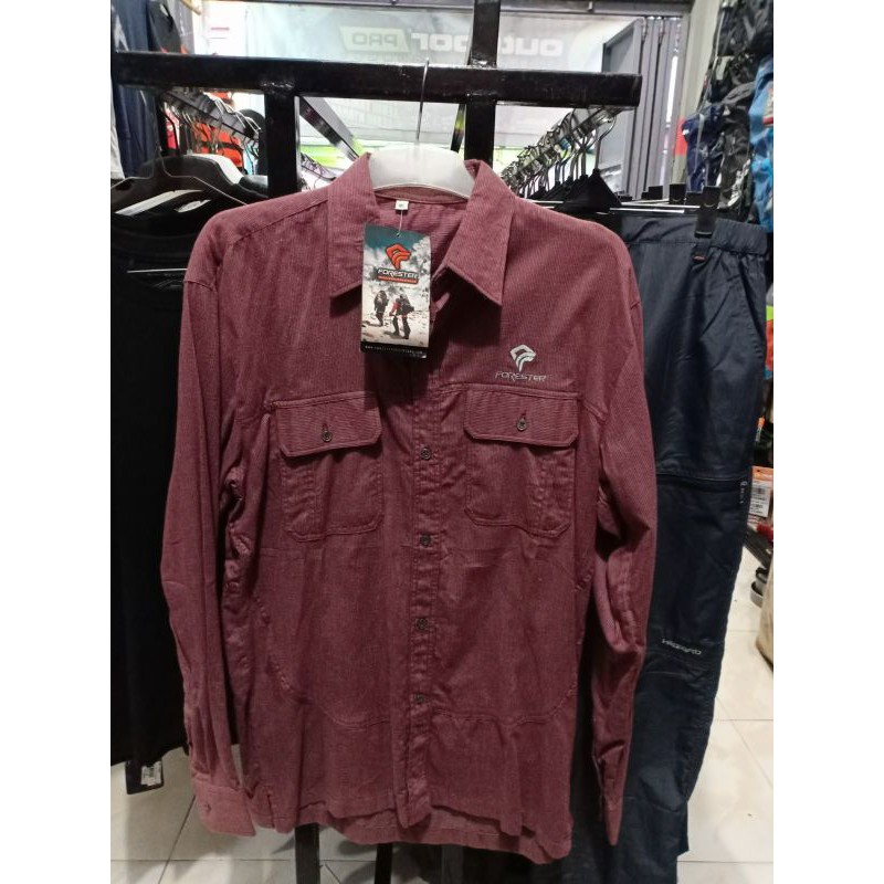 kemeja flanel forester