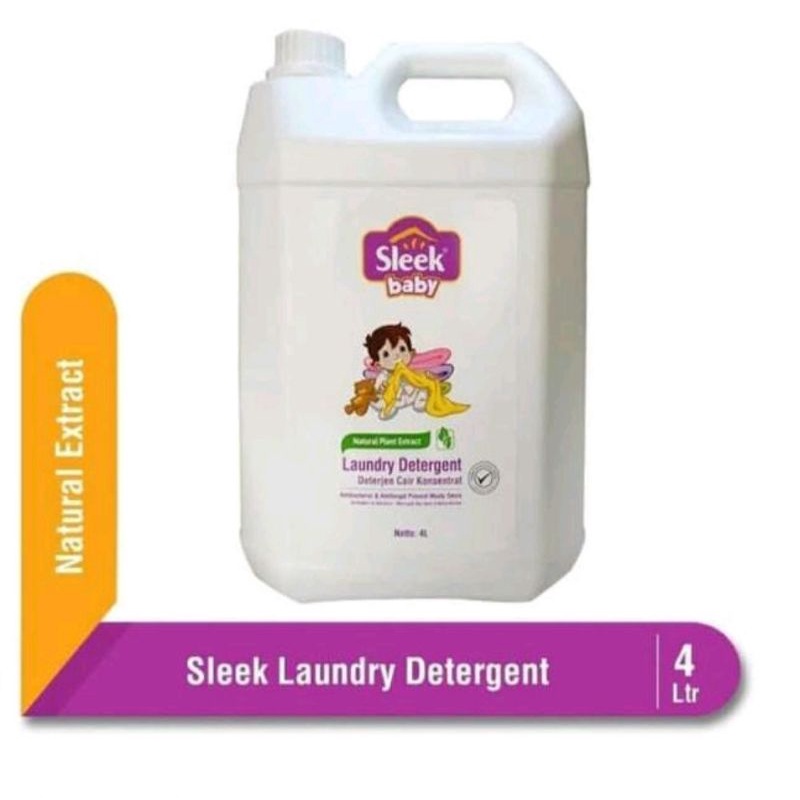 Sleek Baby Laundry Detergent Original 4 liter /sleek loundry cair