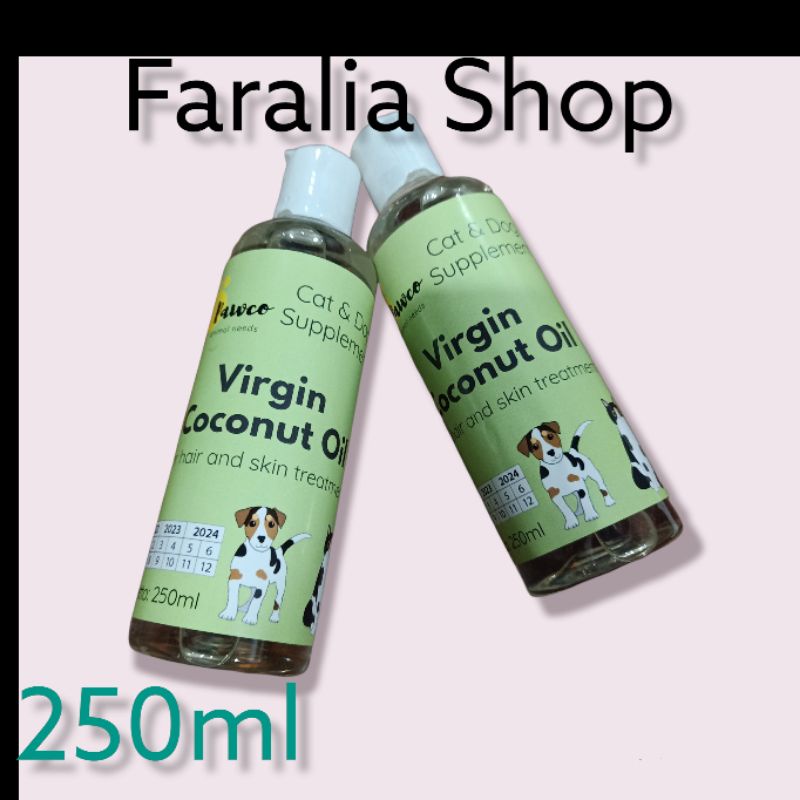 Pawco Obat Jamur Scabies Untuk Kucing Anjing Minyak VCO Virgin Coconut Oil for Cat Dog